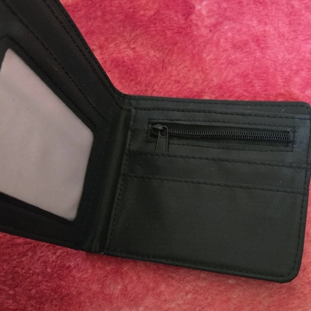New nezha anime manga leather wallet